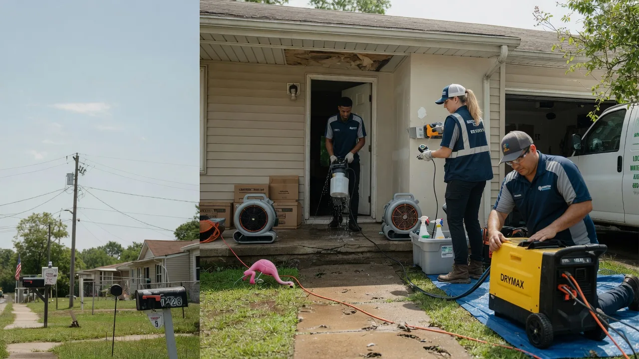 Storm Damage Water Removal in Spencer, TN near me